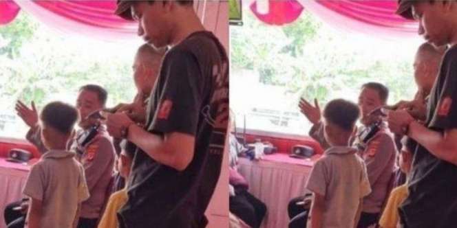 Mudik Lebaran Anak Ketinggalan di Tempat Cukur Rambut, Bapaknya Baru Sadar Usai 4 Km Jalan