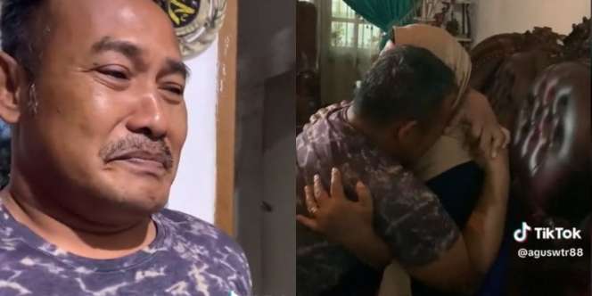 Momen Penuh Haru Polisi Sungkem dan Peluk Ibunya Usai 26 Tahun Tak Lebaran Bersama