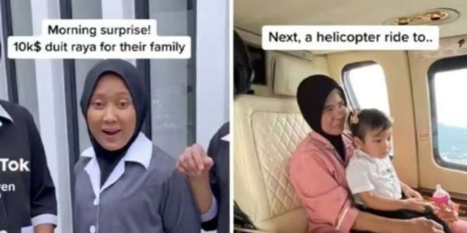 Bahagianya TKW Indonesia Dapat THR Rp33 Juta dan Liburan Mewah