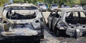 4 Mobil Terbakar di Tempat Wisata Banjarbaru, Diduga Akibat Cuaca Panas