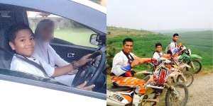 Terungkap Masa Kecil Aditya Anak Achiruddin Hasibuan, Masih SMP Sudah Nyetir Mobil