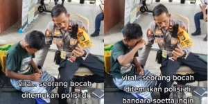 Viral Bocah 12 Tahun Nekat ke Bandara Soetta Mau Lebaran Bareng Ibu, Kebaikan Hati Polisi Tuai Pujian