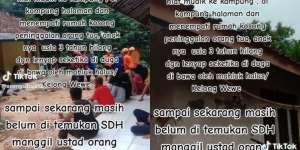 Mudik ke Rumah Kosong, Keluarga Syok Anaknya Mendadak Hilang, Ada Sosok Hitam