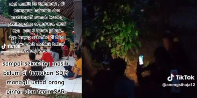 Gempar! Konten Video Bocah 3 Tahun Hilang Misterius di Subang Pas Mudik di Kampung, Berawal dari Nginap di Rumah Kosong Peninggalan Orangtua