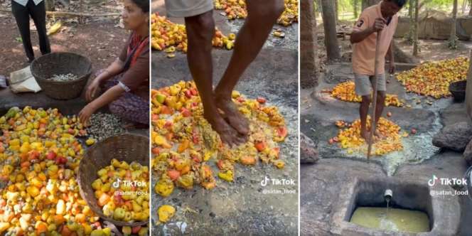 Banyak Dijual di Tempat Wisata! Ternyata Proses Pembuatan Minuman Fermentasi Berbahan Jambu Mete Ini Bikin Syok