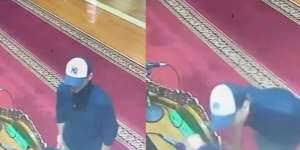 Bule Australia Ludahi Imam Masjid di Bandung Ditangkap Polisi