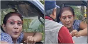 Viral Momen Susi Pudjiastuti Bawa Mobil Pick Up Ikut Macet-macetan Saat Mudik, Santai Minta Rokok ke Pengendara Lain