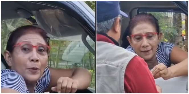 Viral Momen Susi Pudjiastuti Bawa Mobil Pick Up Ikut Macet-macetan Saat Mudik, Santai Minta Rokok ke Pengendara Lain