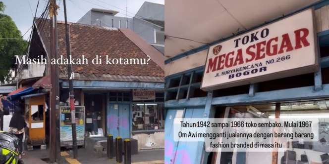 Potret Unik Toko Baju Era 60-an di Bogor yang Tetap Eksis, Bungkus Belanjaan Masih Pakai Kertas