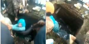 Mau Ngakak Tapi Kasihan, Tamu Pernikahan Nyemplung Lubang Septic Tank sampai Basah Kuyup: Malunya Seumur Hidup