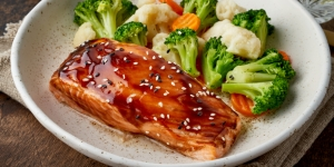 Salmon Teriyaki Rumahan yang Cocok untuk Anak-anak