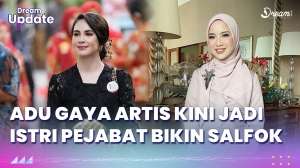 Potret Adu Gaya Artis Istri Pejabat