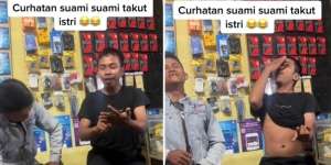 Curhatan Kocak Suami-Suami Takut Istri di Konter HP Bikin Ngakak, Netizen: Jangan Sampai Bini Mereka Dengar