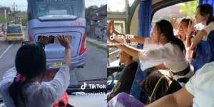Momen Kocak Pelajar Heboh Tukeran Nomor HP dengan Pelajar di Bus Lain Saat Study Tour, Malah Jadi Ajang Cari Jodoh