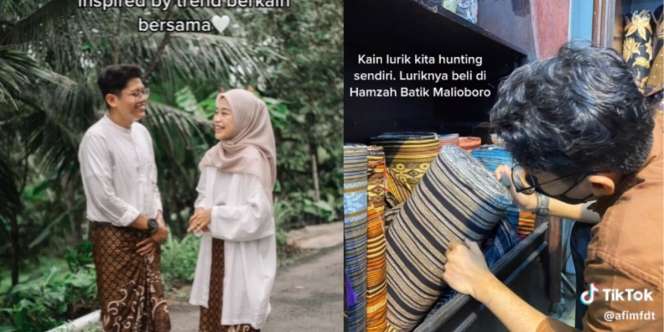 Viral Konsep Lamaran Sederhana Tanpa Dekor dan MUA, Modal Beli Baju di Online Shop Namun Hasilnya Elegan