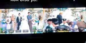 Bukan Mantan, Tamu Tak Diundang Ini Ngamuk di Pelaminan Sampai Pengantin Lari Tunggang-langgang, Pesta Bubar