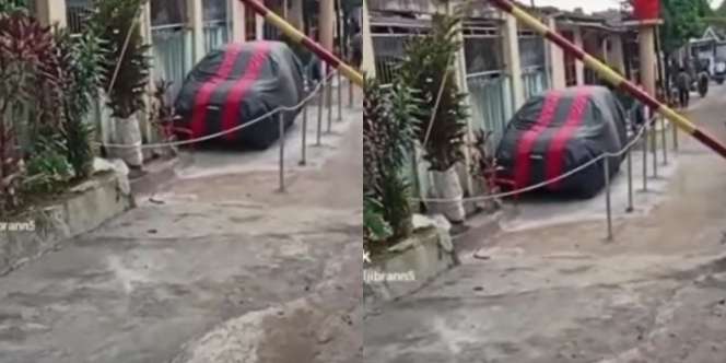 Bikin Warga Kompleks Geram! Pemilik Rumah Ubah Jalan Umum Jadi 'Garasi Dadakan`