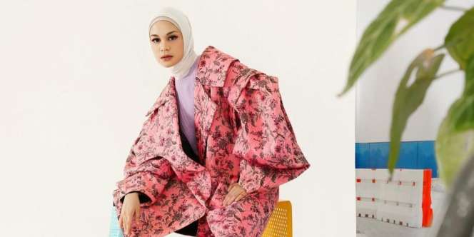 Girly Look dengan Touch of Pink ala Tantri Namirah