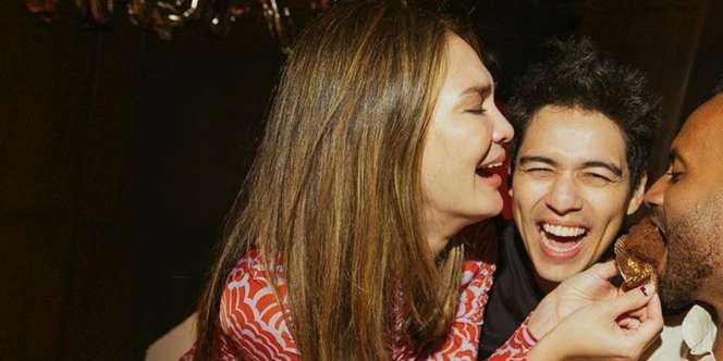 Foto-Foto Maxime Bouttier dan Luna Maya Sampai Dikabarkan Berpacaran, Ada yang Terlihat Bersentuhan Pipi