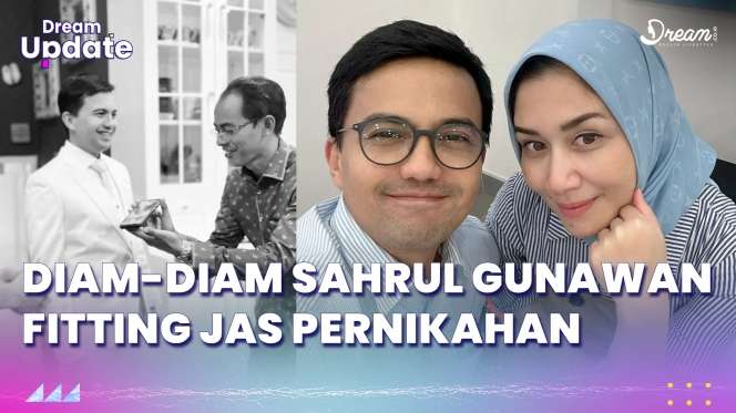 Diam-Diam Sahrul Gunawan Fitting Jas Pernikahan