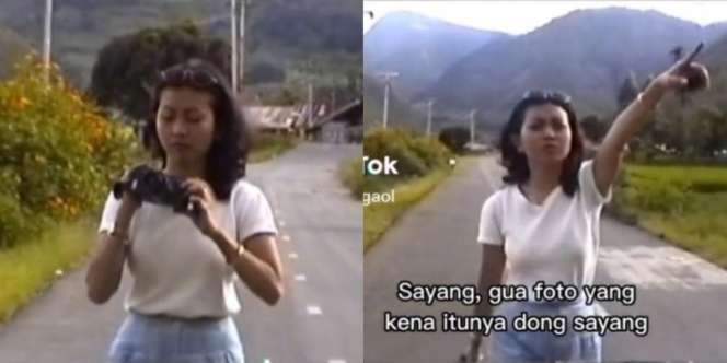 Bikin Nostalgia! Video Viral Rekaman Momen Romantis Tahun 1997, Baju Si Cewek Kini Jadi Hits Lagi