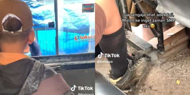 Viral Video Bocah Bersepatu Belel di Bus Ditonton 2 Juta Kali, Masa Lalu Pengunggah Bikin Tambah Mewek