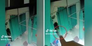 Bikin Merinding! Kamera CCTV Rumah Sakit Rekam Penampakan Bayangan Putih Transparan Keluar Masuk Ruang Perawatan Pasien
