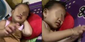 Keseringan Main HP, Bocah Ini Tidur Sambil Gerak-gerakin Jari Seolah Main Game
