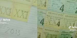 TikToker Koleksi Tiket Bioskop Demi Kenangan, Ternyata Putus