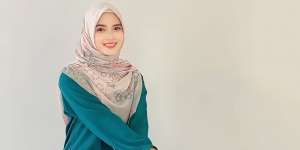 Hijab Motif dengan Look Elegan, Cocok untuk Acara Formal