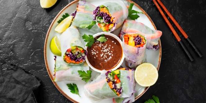 Vietnamese Spring Roll, Hidangan Diet Praktis dengan Bahan Simple
