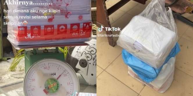 Berulang Kali Print Revisi Skripsi, Ujung-ujungnya Dikiloin ke Tukang Rongsok hanya Laku Segini!