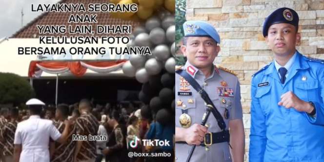 Pilunya Anak Ferdy Sambo Tribrata Putra Wisuda Sendirian di Sekolah Taruna, Ortu Murid Lain Coba Hibur Ajak Foto Bareng