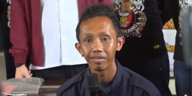 Tampang Pelaku Mutilasi Mayat Dicor di Semarang Cengengesan Ceritakan Kronologi