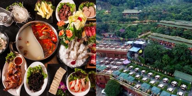 Restoran Hot Pot Terbesar di Dunia Menempati Setengah Bukit, Bisa Layani hingga 5.800 Orang