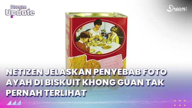Penyebab Ayah di Kaleng Biskuit Terkenal Tak Pernah Terlihat, Cocoklogi Paling Ngakak!