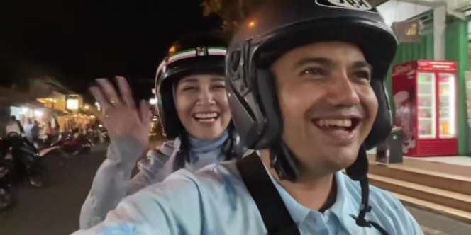 Ajak Istri Naik Motor Nikmati Honeymoon di Bali, Sahrul Gunawan Kesasar di Ubud: `Babang, Kurang Pro Nih`