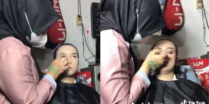 Abaikan Koyo di Tangan MUA, Klien Pasrah Didandani Hasilnya Bikin Hati Bahagia