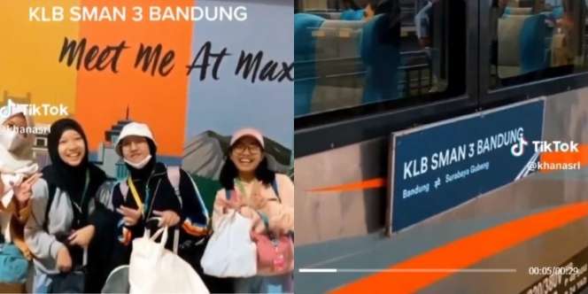 Viral SMAN 3 Bandung Sewa Kereta untuk Berangkat Study Tour ke Bali