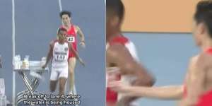Sama-Sama Berlari Mengejar Emas, Video Detik-Detik Atlet Singapura Beri Air ke Pelari Indonesia di SEA Games 2023 Sangat Menyentuh Hati