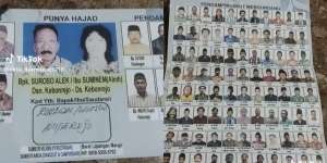 Dikira Kertas Suara Pemilu dengan Foto Deretan Caleg, Ternyata Surat Undangan Pernikahan