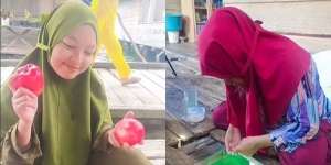 Potret Wanita Cantik Pemilik Rumah Apung dengan View Laut Biru, Kesehariannya Bikin Iri, Netizen: `Enak Bisa Makan Ikan Kapan Saja`