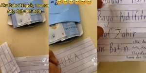 Guru Syok Dapat Amplop Isi Uang THR dari Siswa, Terharu Baca Pesan di Dalamnya