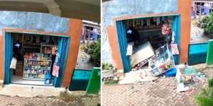 Cuma Gegara Tas Pinggang Kesenggol Alat Pel, Suami Ngamuk Hancurkan Warung Sendiri, Istri Cerita Kronologinya: Aku Sampai Dicekik