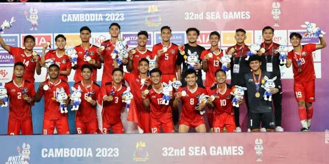 Penantian Medali Emas Selama 32 Tahun, Jokowi Akan Beri Hadiah untuk Timnas U-22 yang Menang SEA Games 2023