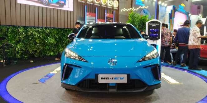 Potret Mobil Gahar MG 4EV yang Bisa Salurkan Listrik ke Perangkat Elektronik