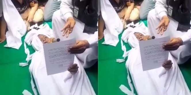 Pria di Palembang Sumpah Pocong,  Tak Terima Dituduh Cabuli Anak