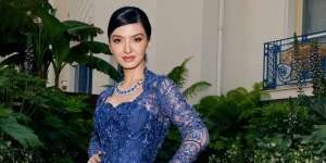 3 Look Raline Shah Bak Queen of Blue di Festival Cannes