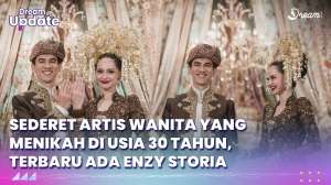 Selain Enzy Storia, Ini Sederet Artis Wanita yang Menikah di Usia 30 Tahun