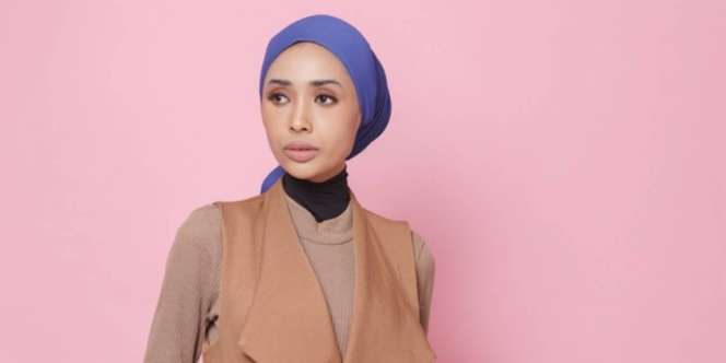 Tutorial Hijab Turban Pakai Pashmina Instant, Praktis Banget